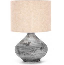 Aigostar Lampada Tavolo Abatjour E14 Paralume...