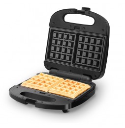 Aigostar Rubik Piastra Sandwich 3 in 1 800W Waffle Toast Grill Antiaderente