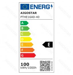 Aigostar Campana LED Faro UFO Industriale 100W 10000lm IP65 Luce Naturale