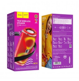 Hoco HC12 Cassa Bluetooth 50 RGB 10W 2H FM USB Batteria 1200 mAh