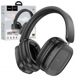 Hoco W51 Cuffie Wireless Bluetooth 5.3 Bassi Profondi SD AUX Pieghevoli Nere