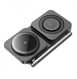 Hoco CQ10 Stazione Di Ricarica Fast 3 In 1 Magsafe 15w Iphone Iwatch E Airpods