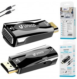 Unico Adattatore Convertitore da HDMI a VGA...