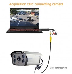 Unico Scheda Acquisizione Video USB Grabber Analogica Digitale RCA S-Video PC