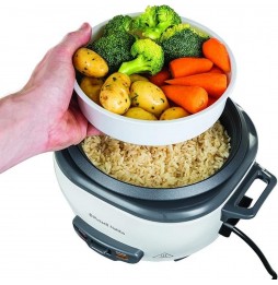 Russell Hobbs Cuociriso XXL 2 litri professionale 4 accessori 14 porzioni 27040-56