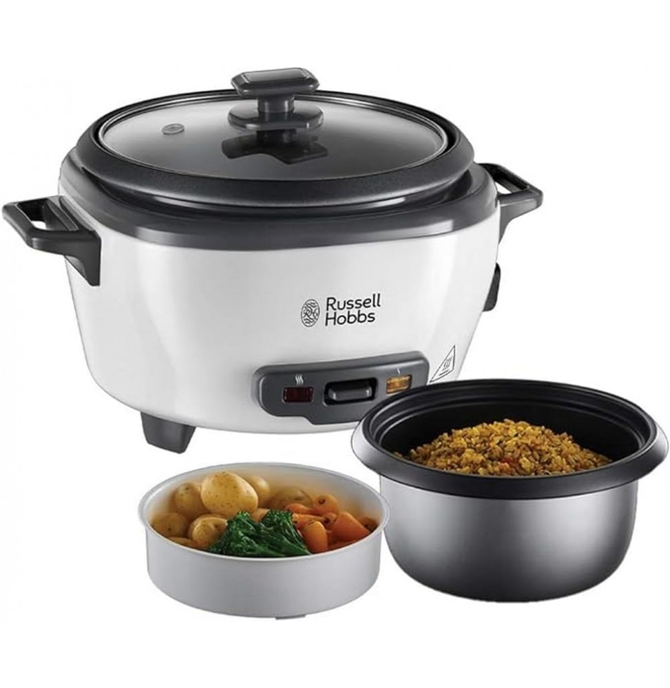 Russell Hobbs Cuociriso XXL 2 litri professionale 4 accessori 14 porzioni 27040-56