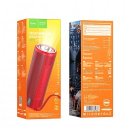 Hoco HC11 Flip Bluetooth 5.0 10W 2H FM USB Torcia 1200 mAh Rosso