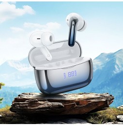 Hoco EQ16 Auricolari Tws Anc Enc Bt 5.3 7 Ore 320mah Ergonomia Blu