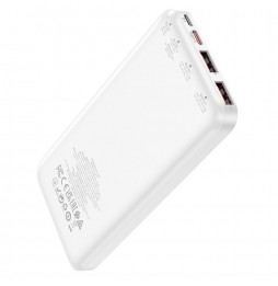 Hoco J101 Powerbank 10000mah 22.5w Pd Qc 2usb Type C Fast Bianco