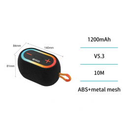 Unico BS2185 Cassa Speaker Sistema Multimediale Bluetooth aux 1200mah 10 Watt