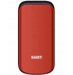 Saiet Candy – Cellulare a Conchiglia per Anziani con Tasti Grandi, SOS, Dual SIM e Ricarica Type-C Corallo