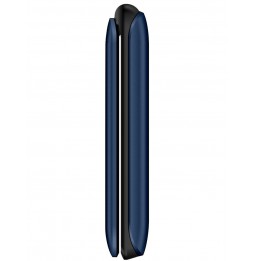 Saiet Candy – Cellulare a Conchiglia per Anziani con Tasti Grandi, SOS, Dual SIM e Ricarica Type-C Blu