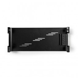 Nedis Supporto ergonomico Multifunzione con hub USB 3.0 a 4 Porte, Colore: Nero