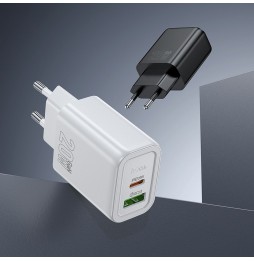 Hoco N61 Caricatore Muro 20w Pd Qc Usb C Usb A Fast Charge Pro