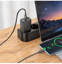 Hoco N61 Caricatore Muro 20w Pd Qc Usb C Usb A Fast Charge Pro