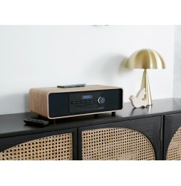 Thomson MIC300IDABBT Hi-Fi 60W DAB+ Bluetooth CD USB Ricarica Wireless Legno