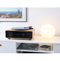 Thomson MIC300TT Stereo Hi-Fi 60W Giradischi Bluetooth CD MP3 USB Radio FM