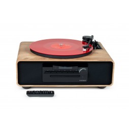 Thomson MIC300TT Stereo Hi-Fi 60W Giradischi Bluetooth CD MP3 USB Radio FM
