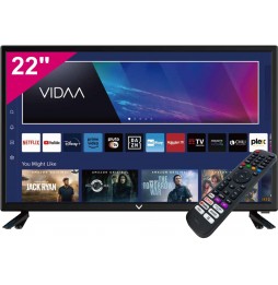 New Majestic Tv Smart LED VIDAA 22" Pollici...