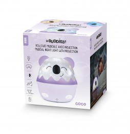 Bigben Kids Coco Luce Notturna Musicale Per Bambini Con Proiezione Ricaricabile