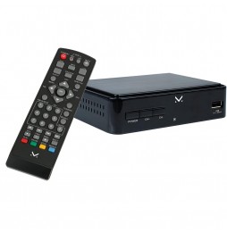 Majestic DEC 665 HD Decoder Digitale Terrestre DVB-T2 HEVC Main 10 HDMI Scart