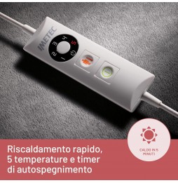 Imetec Intellisense Feet Scaldapiedi Morbido 5 Livelli Lavabile Lavatrice 48x50cm