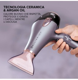 Imetec Bellissima Asciugacapelli Professionale Ceramic & Argan Oil 2300W Ioni 230