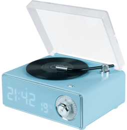 EPOK RADIO SVEGLIA FM SPEAKER RETRO' GIRADISCHI Bluetooth® 5.3 AUX-IN SD 15W