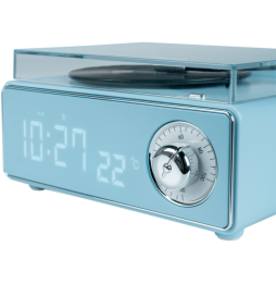EPOK RADIO SVEGLIA FM SPEAKER RETRO' GIRADISCHI Bluetooth® 5.3 AUX-IN SD 15W