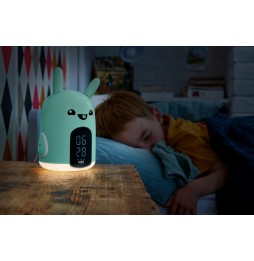 BIGBEN KIDS RABBIT LUCE NOTTURNA E SVEGLIA PER BAMBINI INTERATTIVA PER CAMERETTA