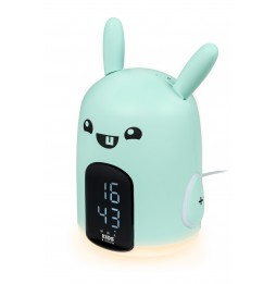 BIGBEN KIDS RABBIT LUCE NOTTURNA E SVEGLIA PER BAMBINI INTERATTIVA PER CAMERETTA