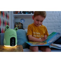 BIGBEN KIDS FROG LUCE NOTTURNA E SVEGLIA PER BAMBINI INTERATTIVA PER CAMERETTA