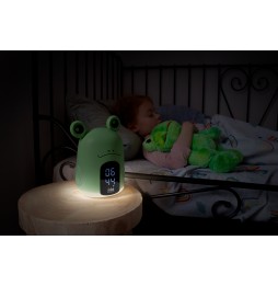 BIGBEN KIDS FROG LUCE NOTTURNA E SVEGLIA PER BAMBINI INTERATTIVA PER CAMERETTA