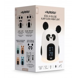 BIGBEN KIDS PANDA LUCE NOTTURNA E SVEGLIA PER BAMBINI INTERATTIVA PER CAMERETTA