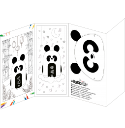 BIGBEN KIDS PANDA LUCE NOTTURNA E SVEGLIA PER BAMBINI INTERATTIVA PER CAMERETTA