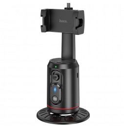 Hoco K23 Supporto Smartphone 360 Tracking Viso AI Telecomando USB-C Nero
