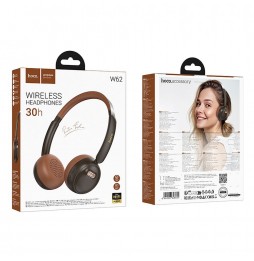 Hoco W62 Cuffie Padiglione Over Ear Bt 5.3 40 Ore Microfono Pro