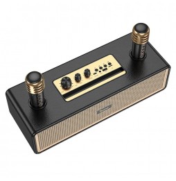 Hoco BS63 Cassa Party Portatile Bluetooth® Mp3 Karaoke Usb Aux Fm 2 Microfoni