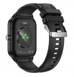 Hoco Y27 Smartwatch 1.81" Chiamate Bt Cardio Fitness Benessere Ip67 Nero