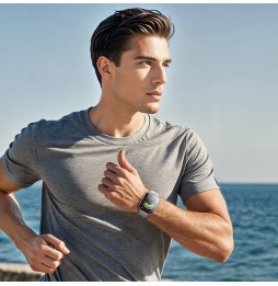 Hoco Y28 Smartwatch Amoled 1.96 Chiamate Bt Ip67 Cardio Pro Silver