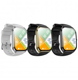 Hoco Y28 Smartwatch Amoled 1.96 Chiamate Bt Ip67 Cardio Pro Silver