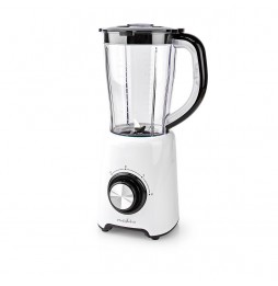 Nedis Frullatore con Bicchiere 2 velocità a impulsi Lame in acciaio inox 800 Watt 1,5 litri