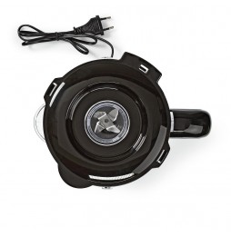 Nedis Frullatore con Bicchiere 2 velocità a impulsi Lame in acciaio inox 800 Watt 1,5 litri