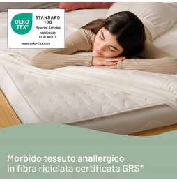 Imetec Scaldasonno Singolo Adapto Termocoperta Elettrica 6 Livelli Cotone 150x80
