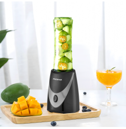 Aigostar Blender Sport Frullatore Bottiglia Take-Away Tritan 250 Watt 500 ml