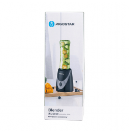 Aigostar Blender Sport Frullatore Bottiglia Take-Away Tritan 250 Watt 500 ml