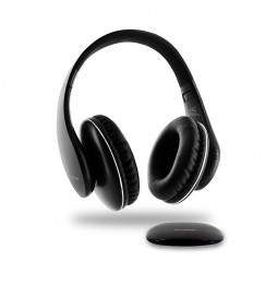 Metronic Cuffie Wireless Rf Senza Fili Per Tv Televisore Radio Base Di Ricarica