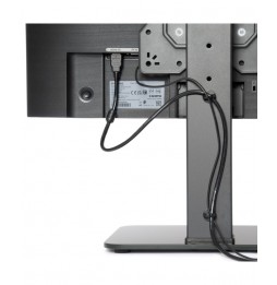 Vultech Piedistallo TV Tavolo Orientabile 43" VESA 200x200 40Kg Vetro