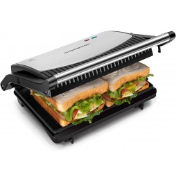 Aigostar Griglia Elettrica 800W Antiaderente...