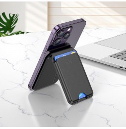 Hoco GT3 Portafoglio Magnetico Wallet Magsafe Ecopelle Qualita' Per Iphone